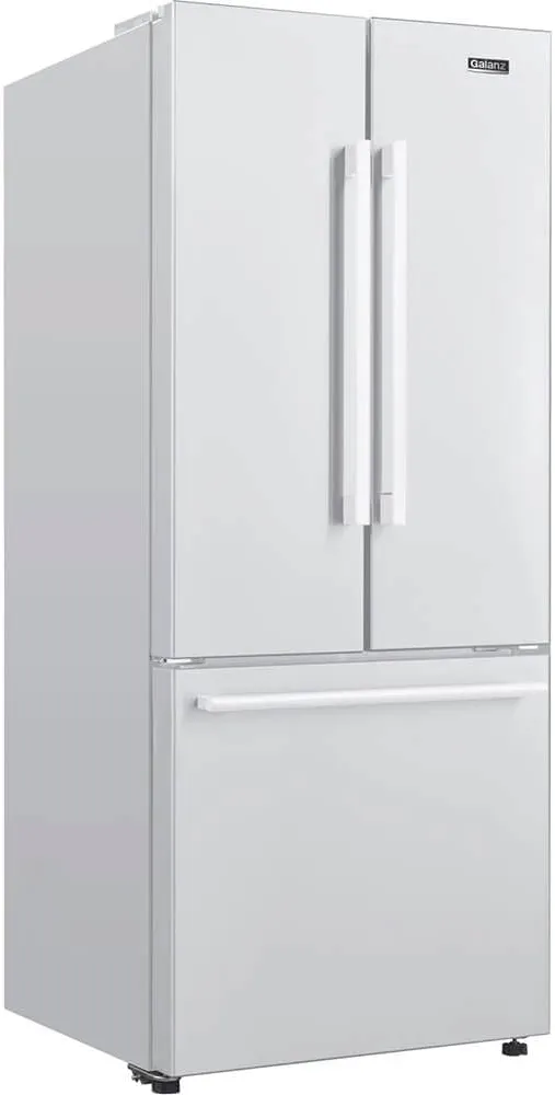 White Refrigerator Bottom Freezer