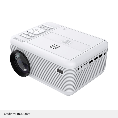 Bluetooth Projector with Foldup Screen