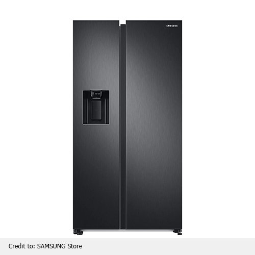 Black Side By Side Refrigerator