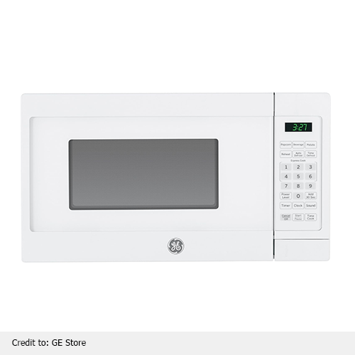 Countertop Ge White Microwave