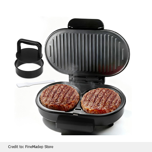 Double Mini Grill Maker