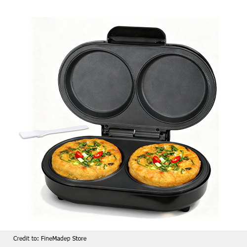 Electric Dual Omelette Makers