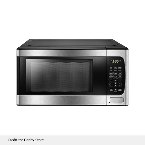 0.9 cu ft microwave