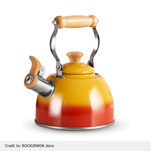 Orange Tea Kettle