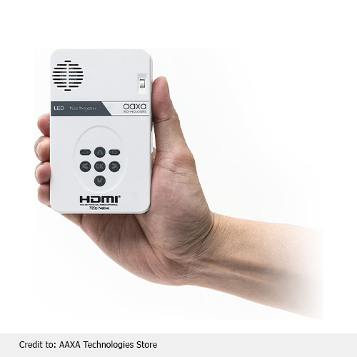 Portable wireless projector