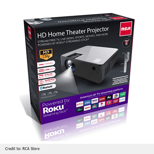 Roku projector