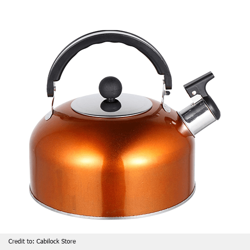 Tea kettle Enameled Interior