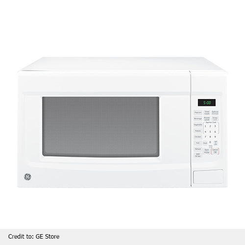 Turntable Ge White Microwave