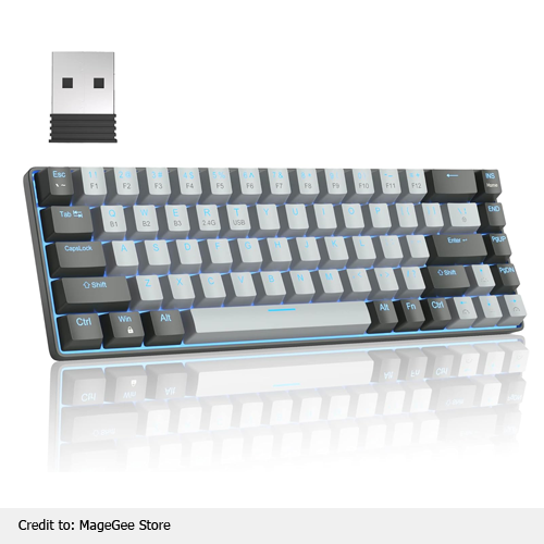 Backlit office keyboard