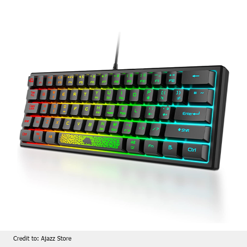 Compact mechanical keyboard