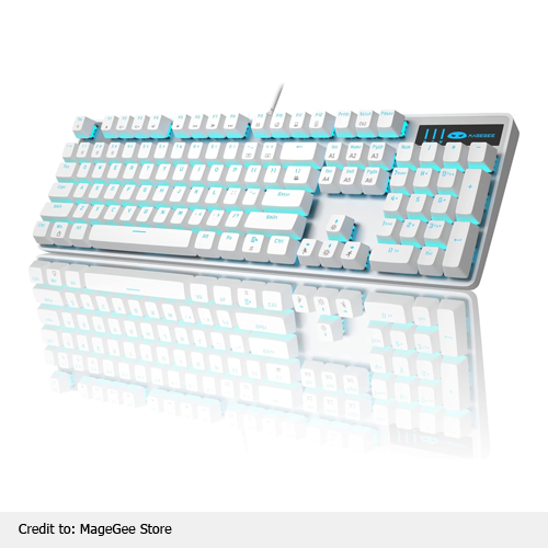Keyboard With Blue Switches