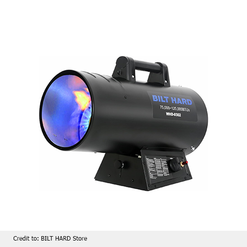 BILT HARD Torpedo Heater CSA Listed