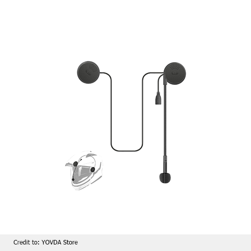 Bluetooth Helmet Speakers Dial Control