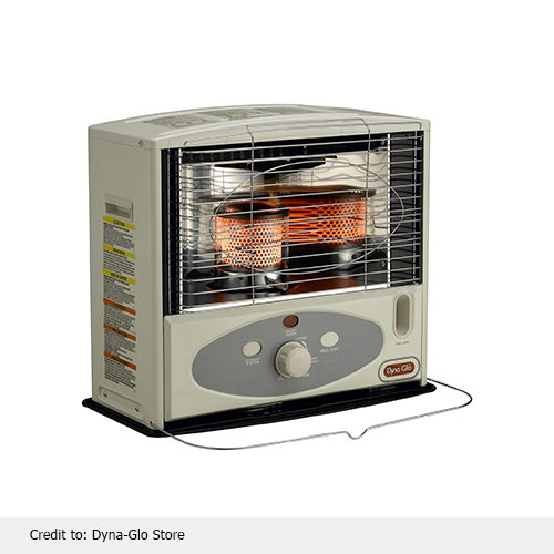Dyna-Glo RMC-55R7 Radiant Heater Ivory