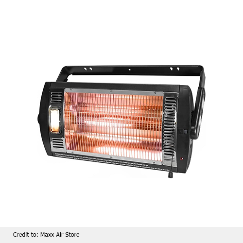 HeTR 26" Dual Quartz Shop Radiant Heat