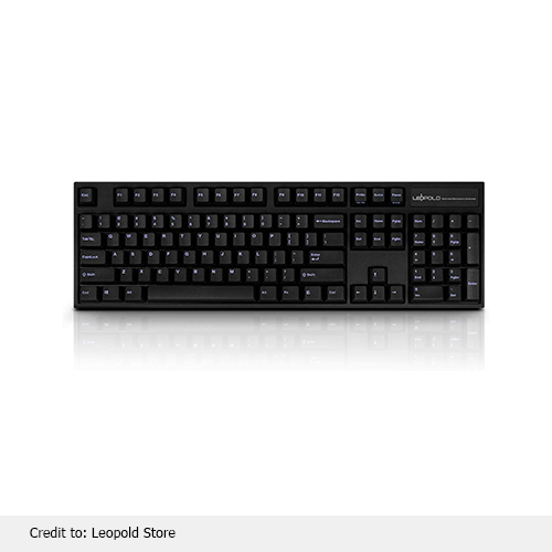 LEOPOLD Black Purple Keyboard