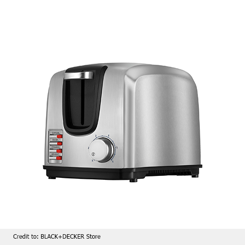 Modern 2-Slice Toaster