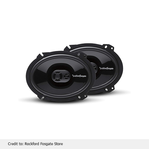 Rockford Full Range Speakers Black (Pair)