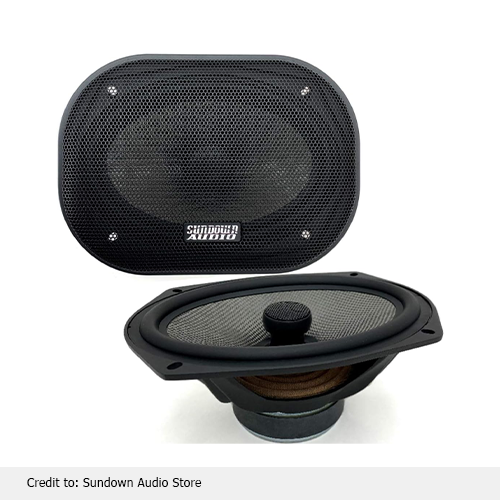 Sundown Silk Tweeter Coaxial Speakers