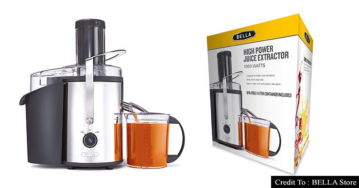 bella high power juice extractor