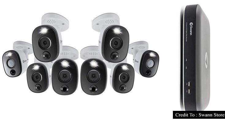 best wired home security camera system