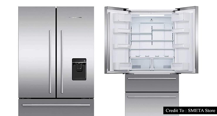 Bottom freezer Refrigerator with ice maker