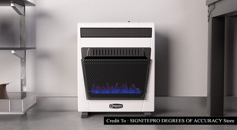 gas space heater indoor