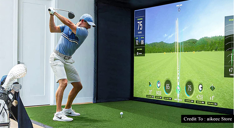 golf simulator projector