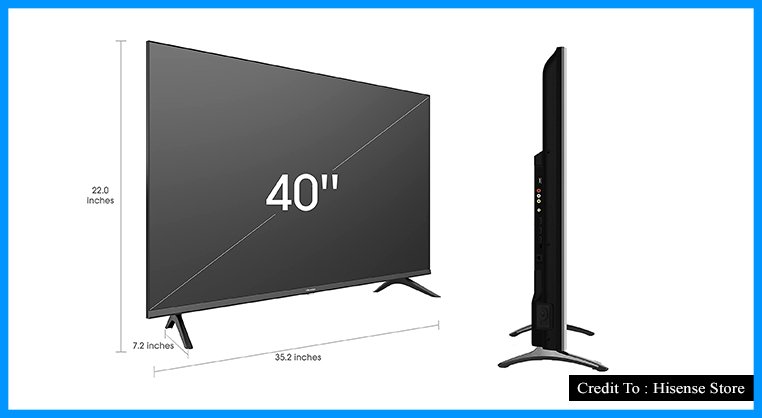 hisense 40 inch tv