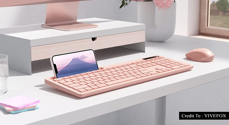 logitech pink keyboard