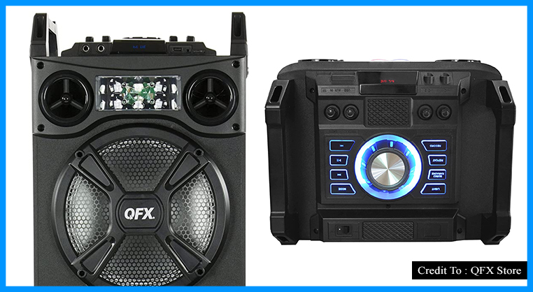 qfx speakers