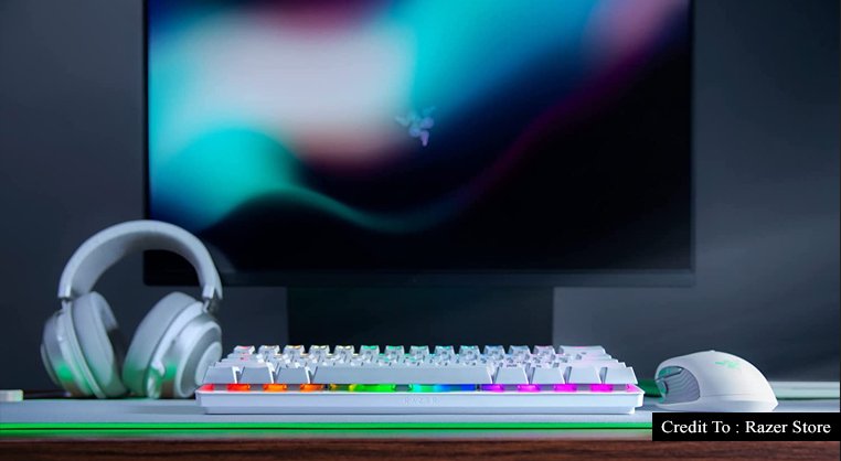 razer white keyboard