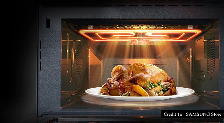 samsung black stainless steel microwave