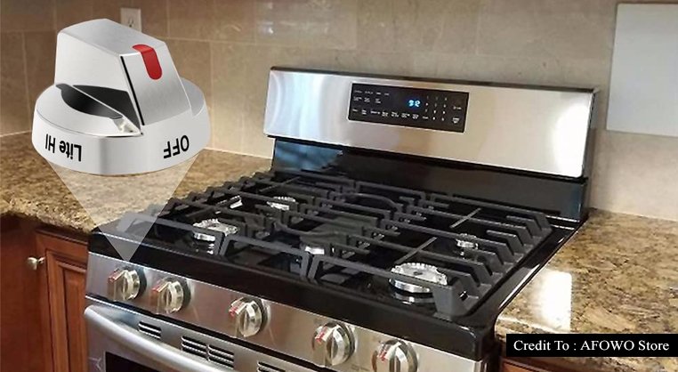 samsung gas stove knobs