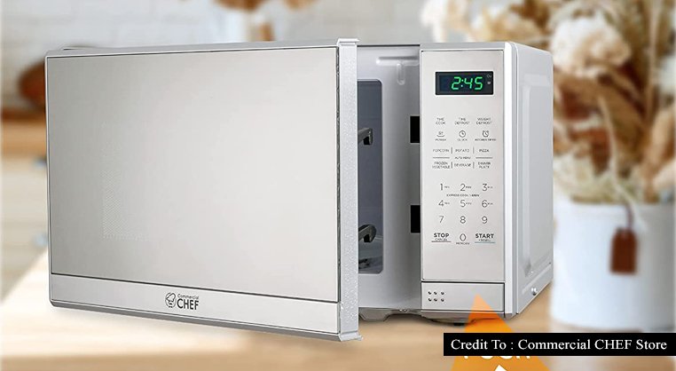 Small Stainless Steel Microwave