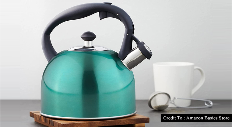 teal tea kettle