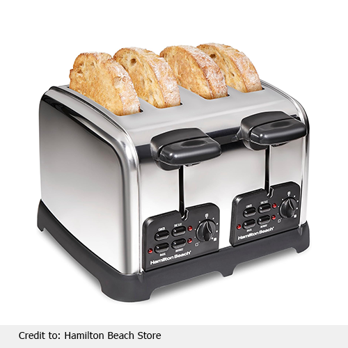 Stainless Steel Retro Toaster